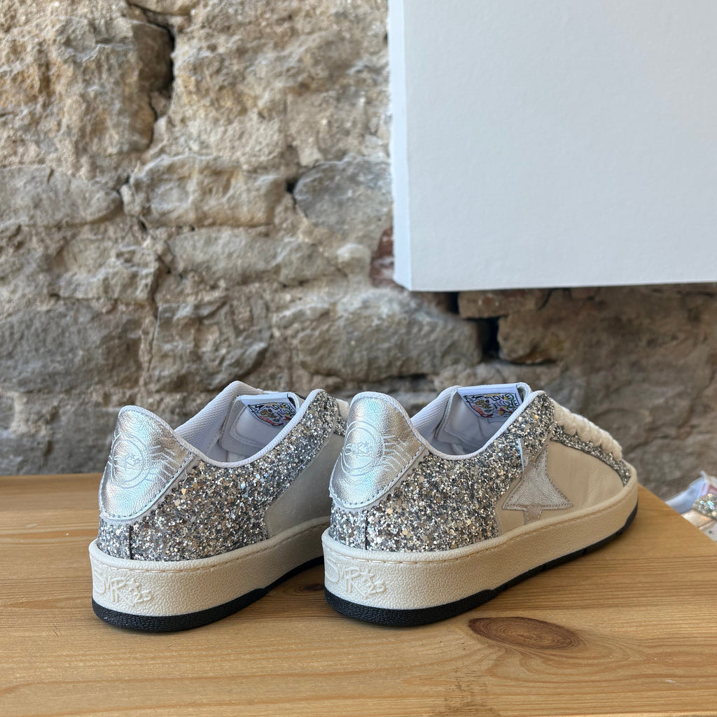 Baskets Semerdjian Argenté Paillettes
