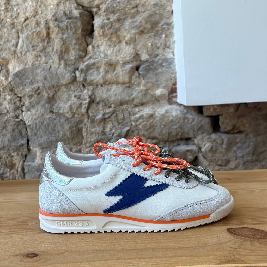 Baskets Semerdjian Blanc & Orange