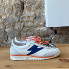 Baskets Semerdjian Blanc & Orange