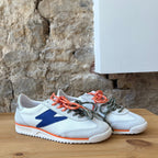 Baskets Semerdjian Blanc & Orange