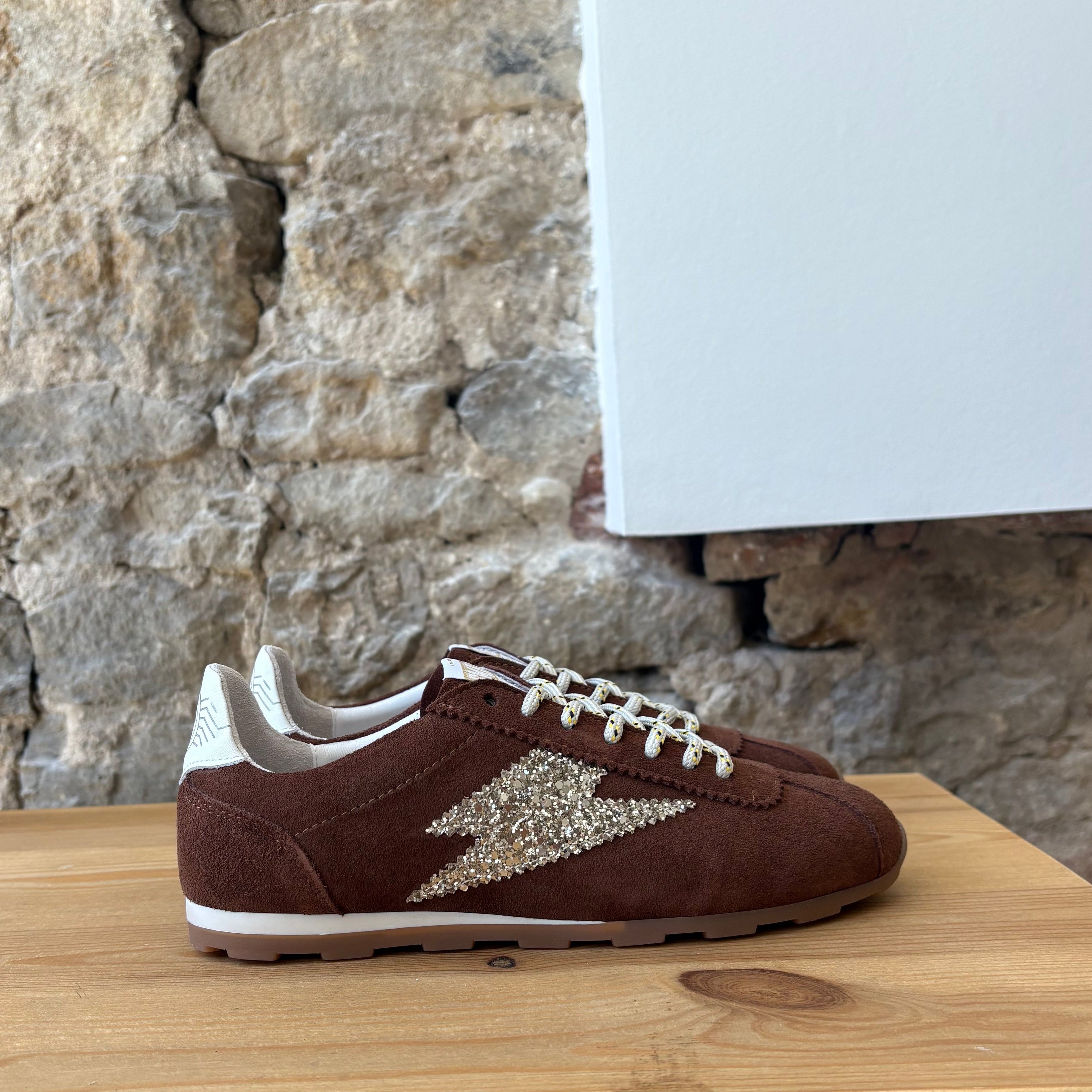 Baskets Semerdjian Marron