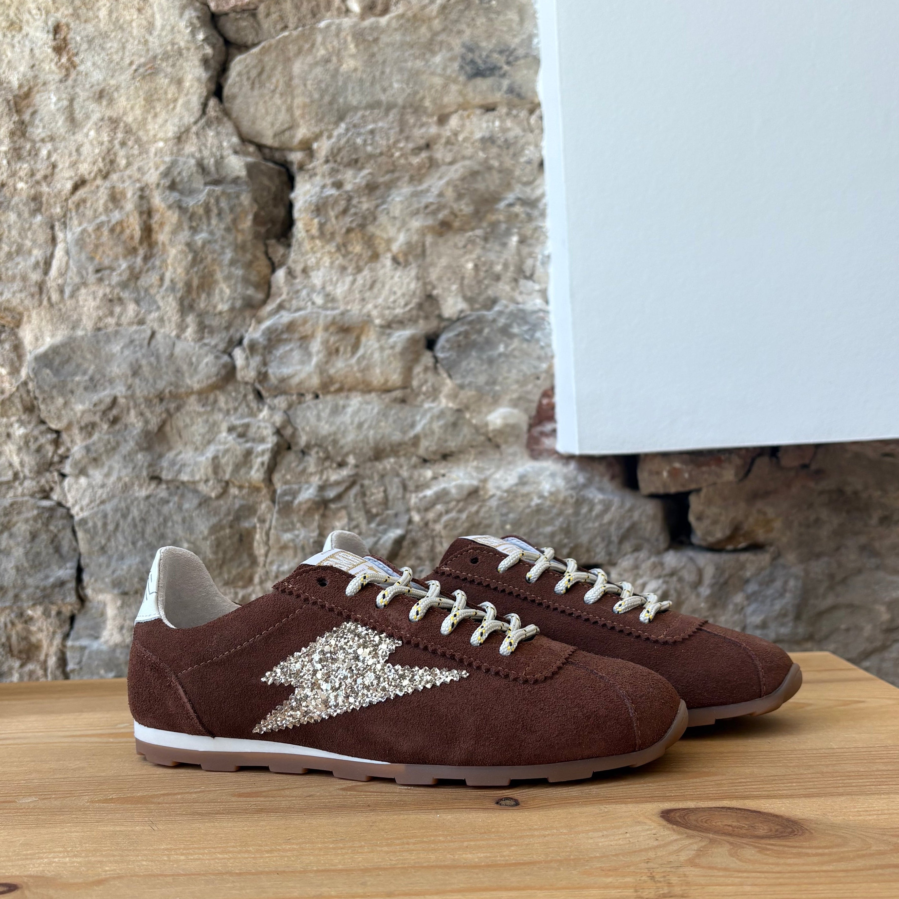 Baskets Semerdjian Marron