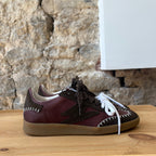 Baskets Semerdjian Bordeaux & Chocolat