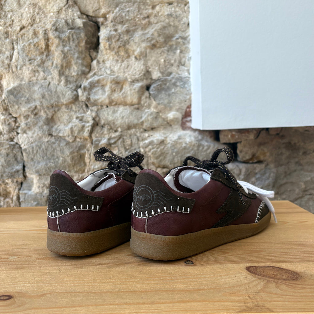 Baskets Semerdjian Bordeaux & Chocolat
