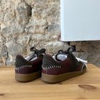 Baskets Semerdjian Bordeaux & Chocolat