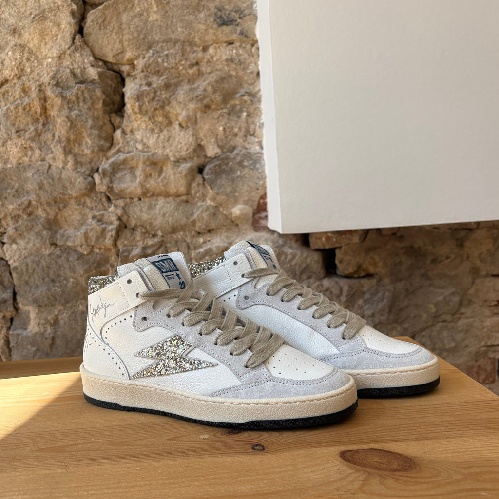 Baskets Semerdjian Montantes Blanc & Gris