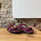 Semerdjian Mules à Clous Bordeaux