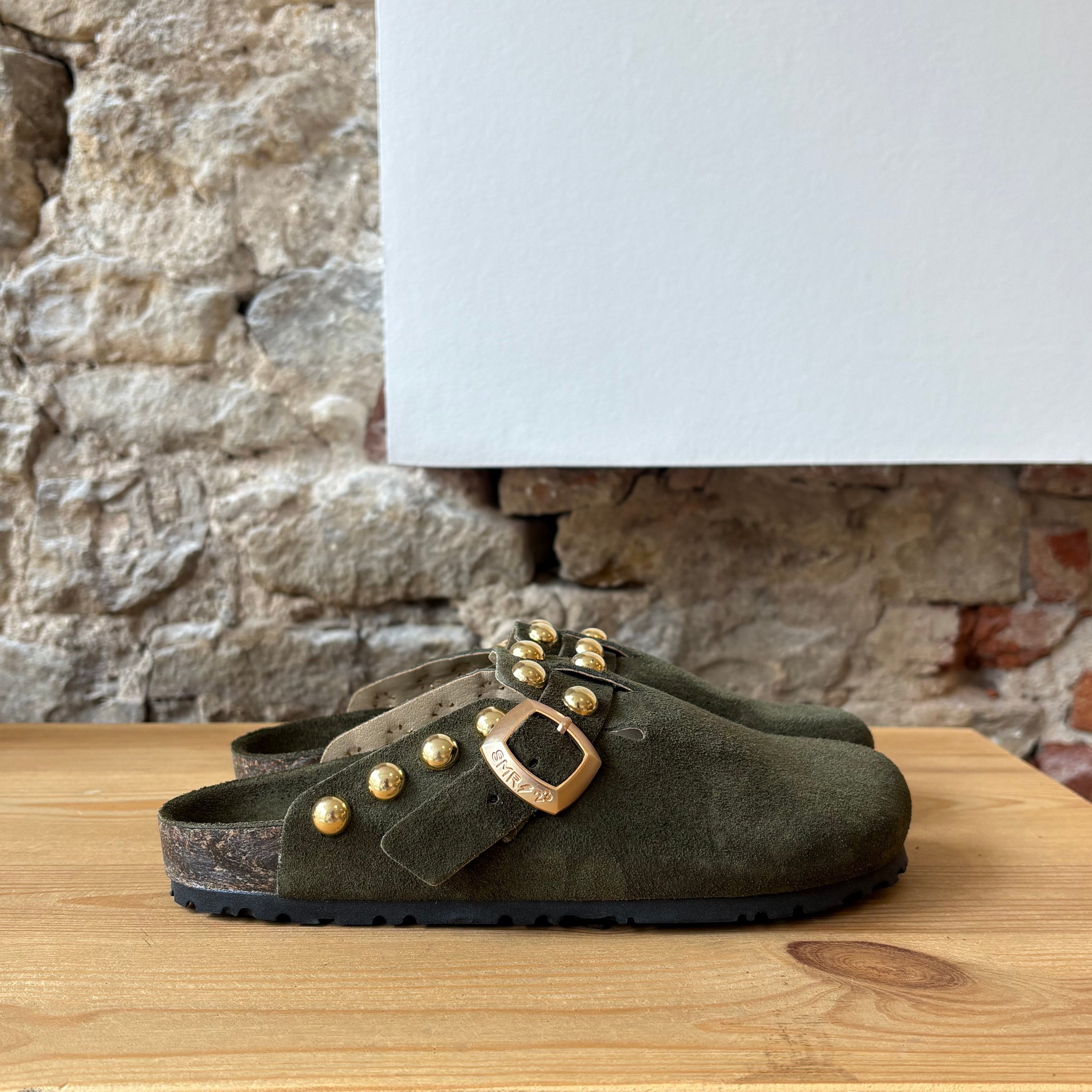 Sabot à Clous Daim Kaki