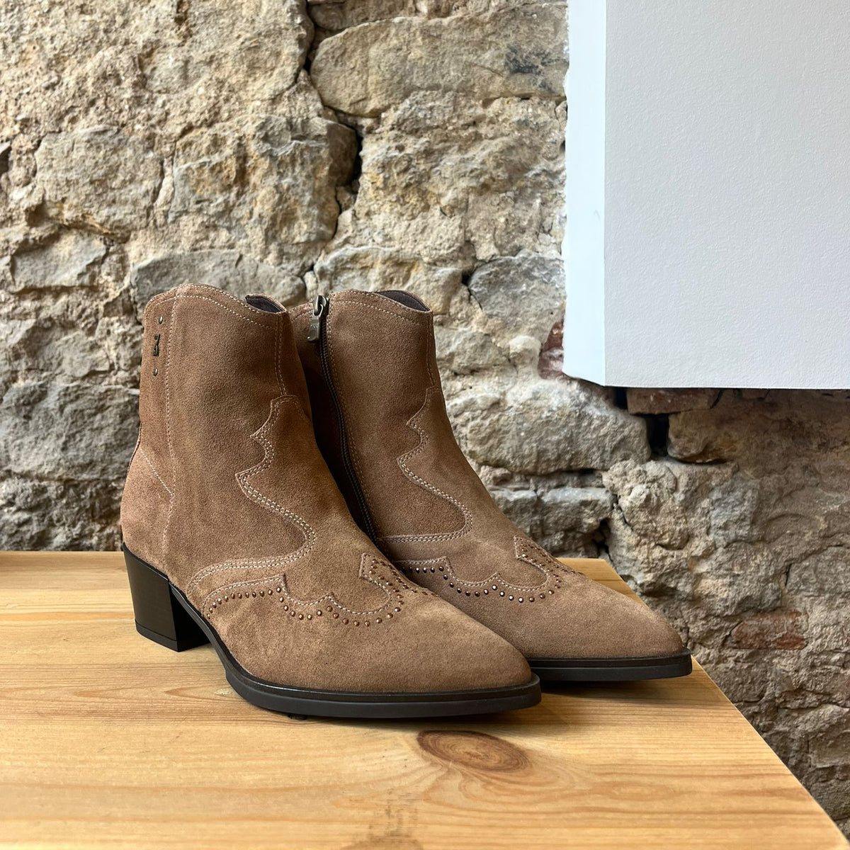Bottine Marron