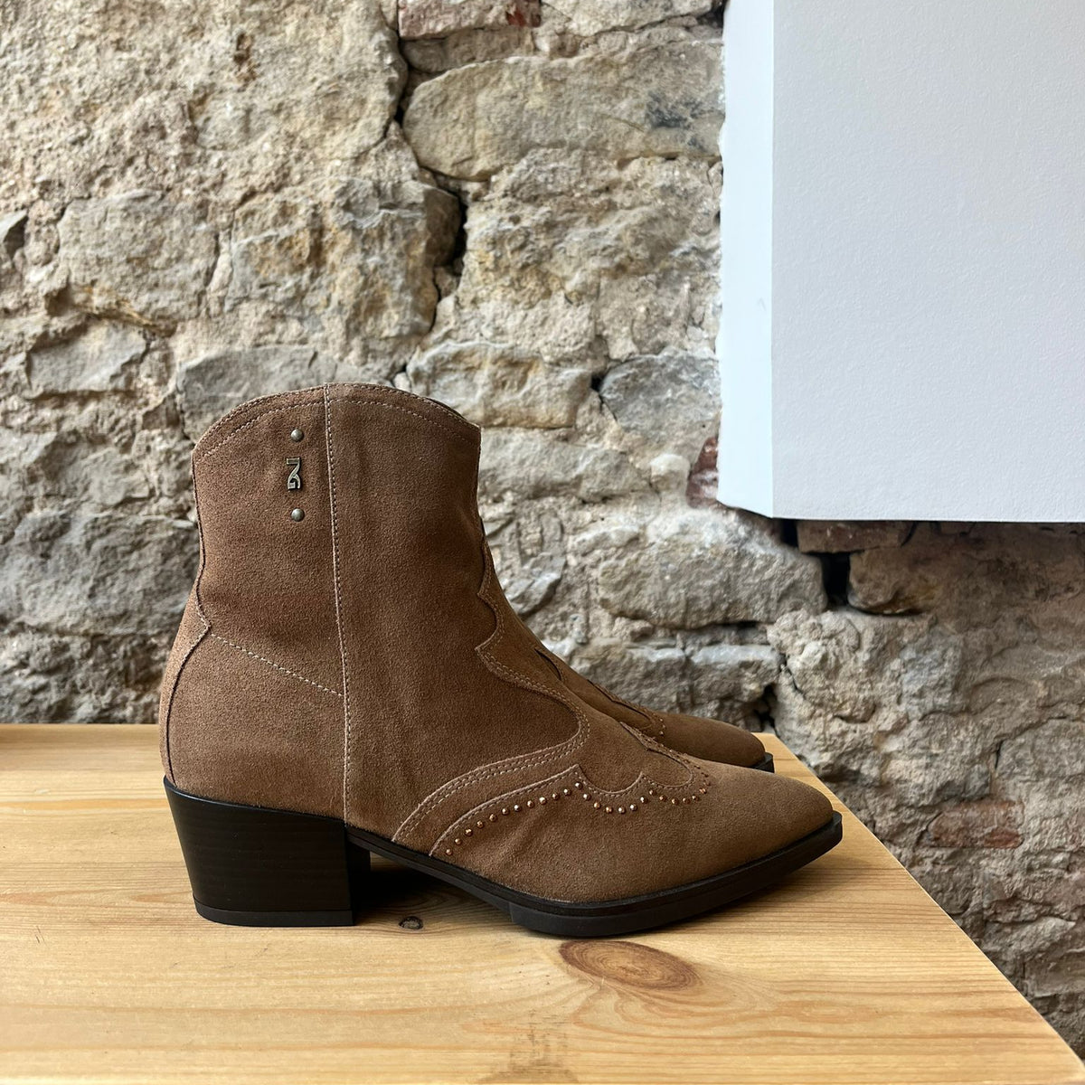 Bottine Marron