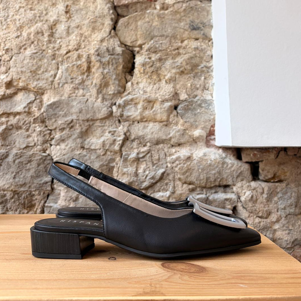 Slingback Hispanitas Noir