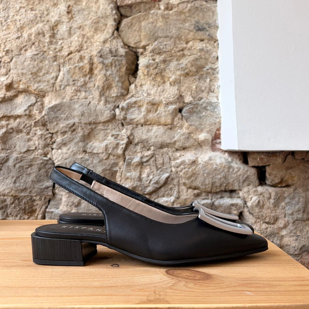 Slingback Hispanitas Noir
