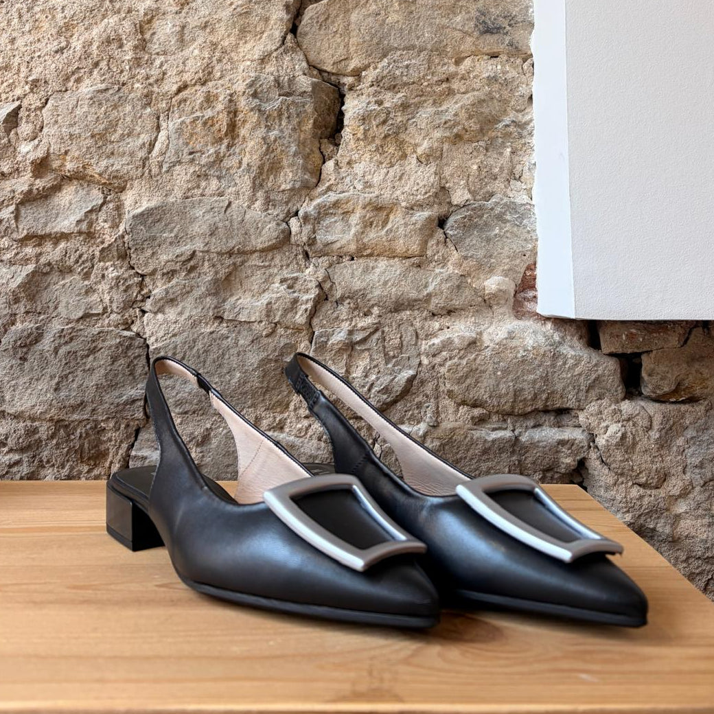 Slingback Hispanitas Noir