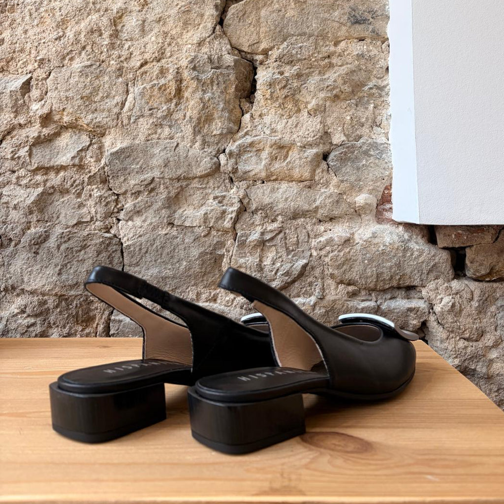 Slingback Hispanitas Noir