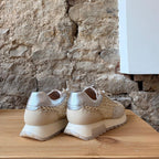 Basket Hispanitas Beige Argenté