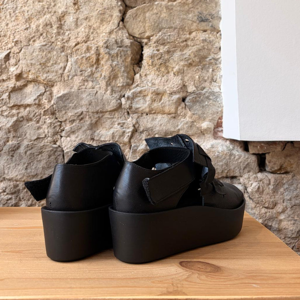 Sandale Plateforme Papucei Noir