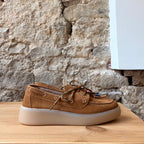 Mocassin Bateau Méliné Camel