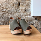 Sandale plateforme We Do Kaki