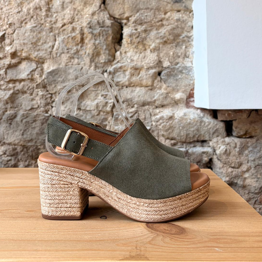 Sandale plateforme We Do Kaki