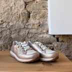 Basket Ara Beige & Doré