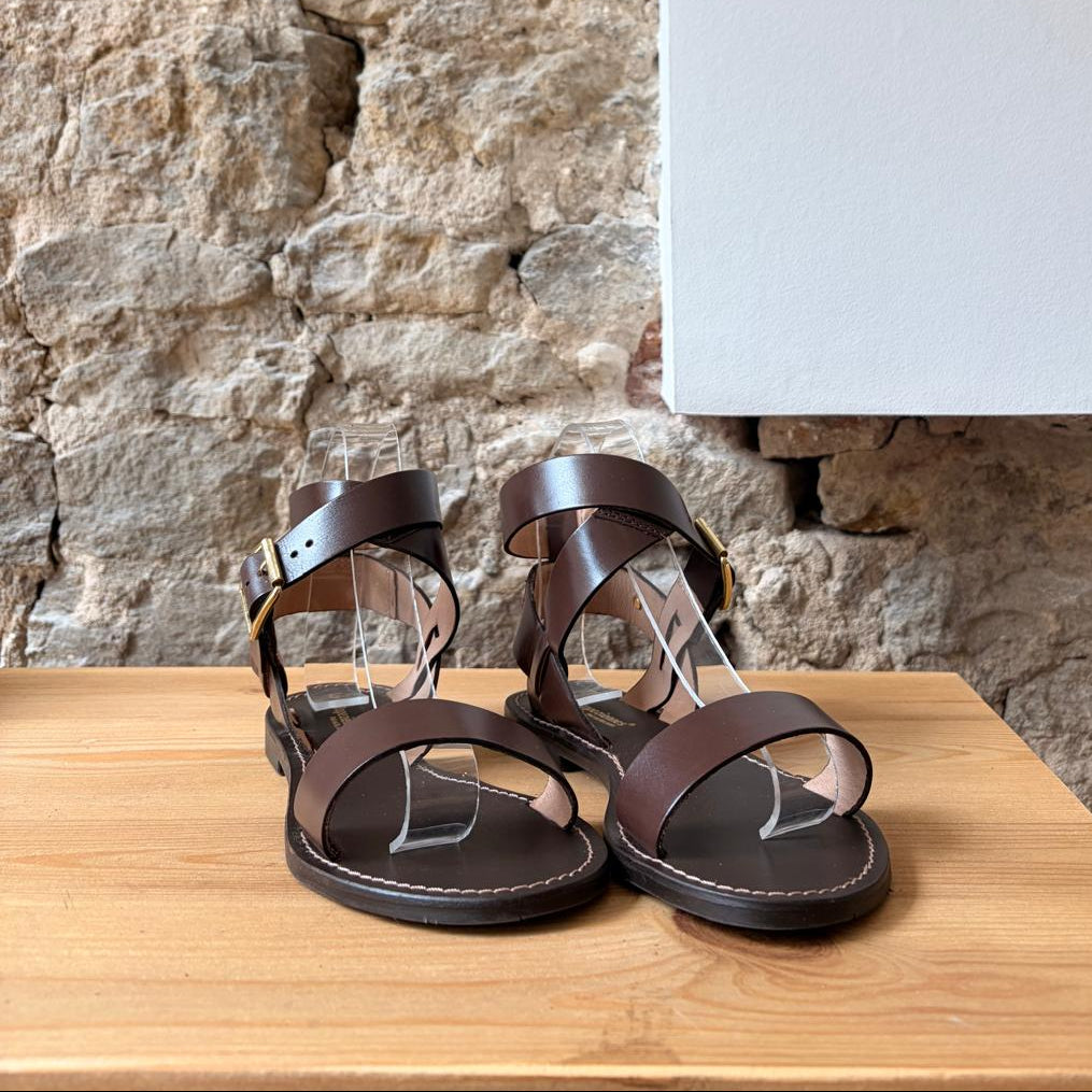 Sandales Les Tropéziennes Chocolat