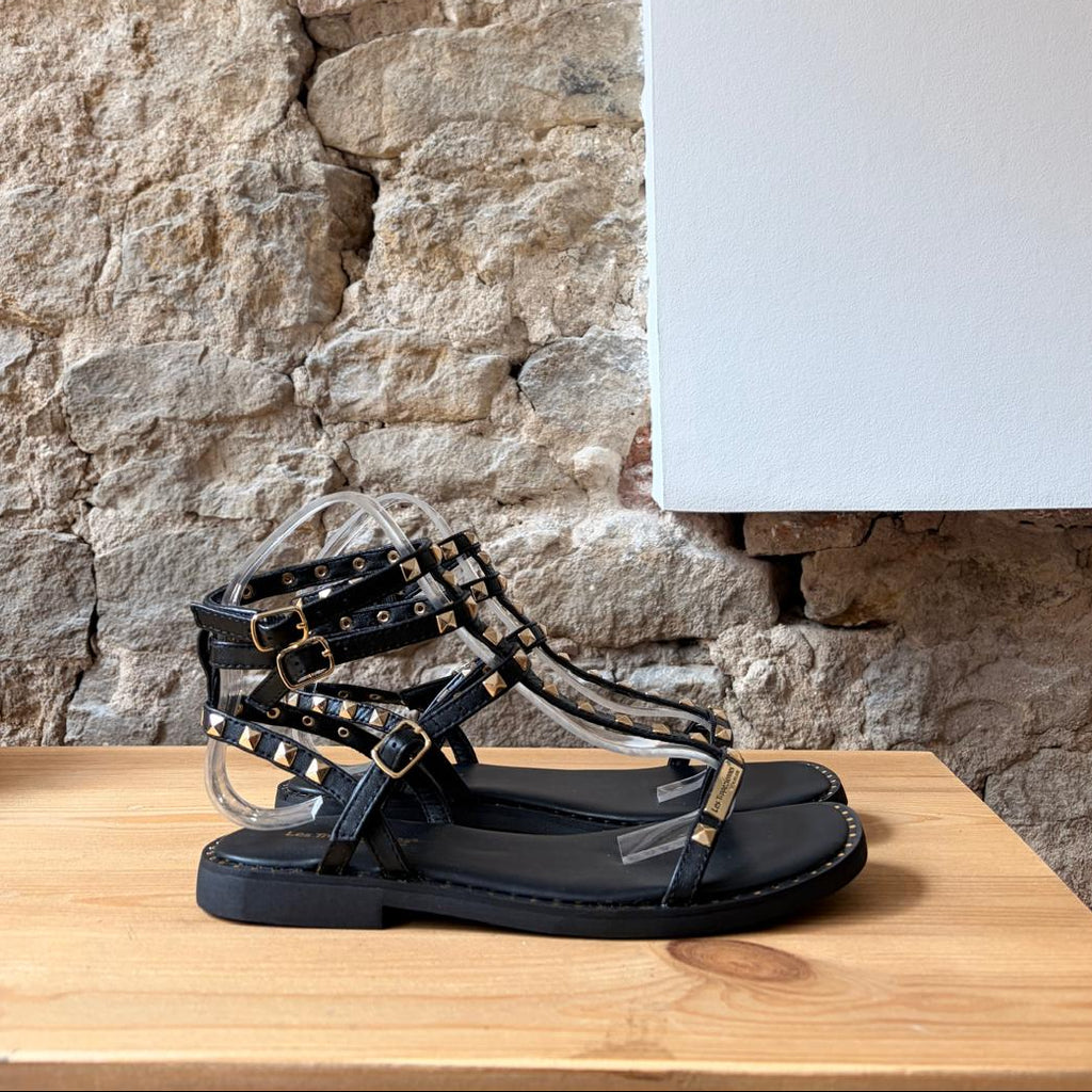 Sandales Les Tropéziennes Noir Clouté
