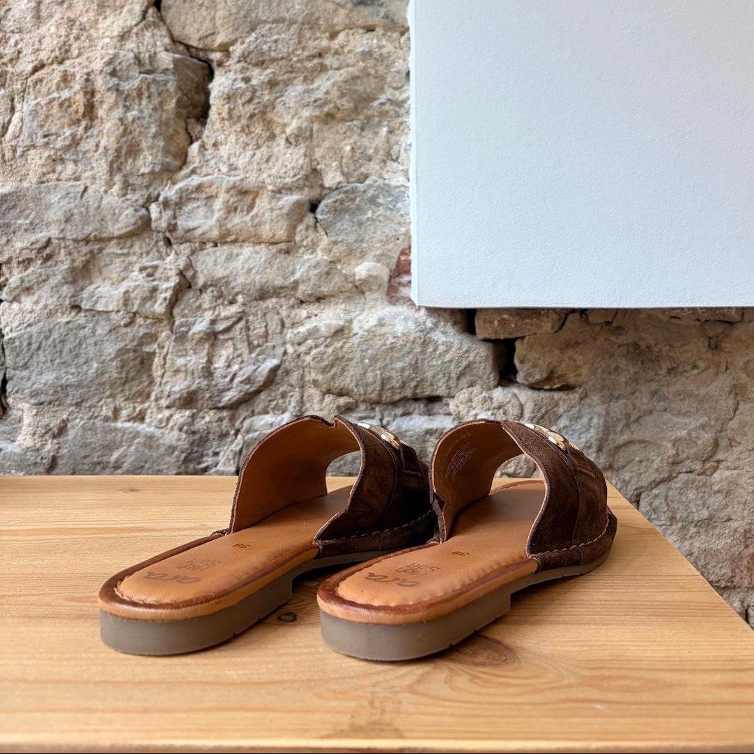 Mules Ara Chocolat