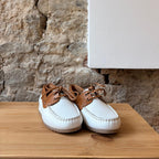 Mocassins Ara Blanc & Camel