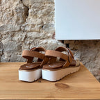Sandales Ara Camel & Beige