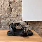 Sandales Clous Inuovo Noir