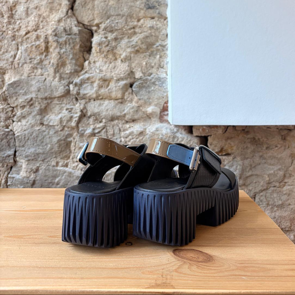 Sandales Plateforme 4CCCEES Noir