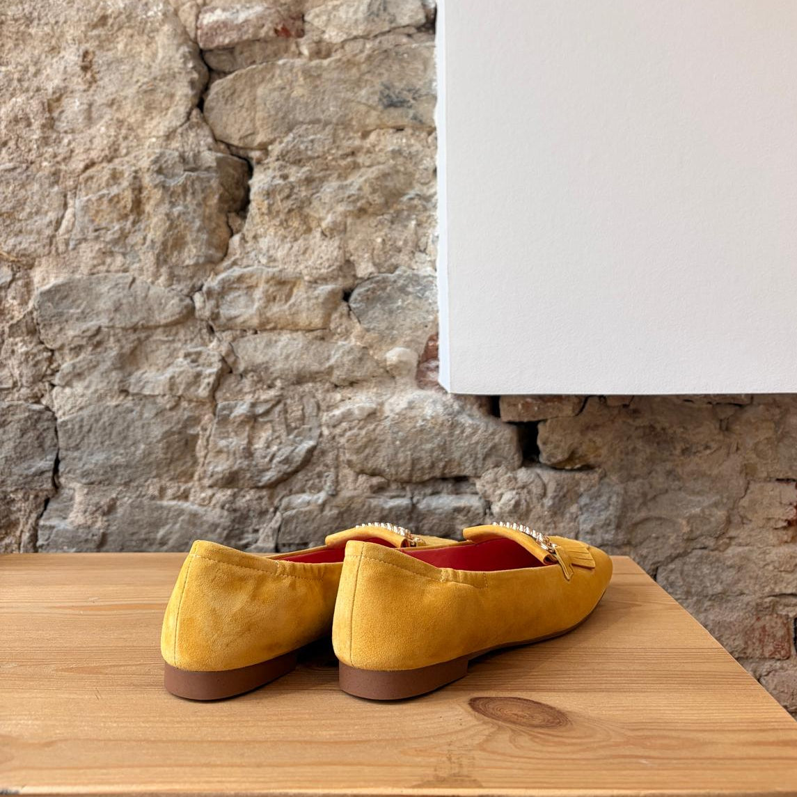 Mocassins Black Rose Jaune