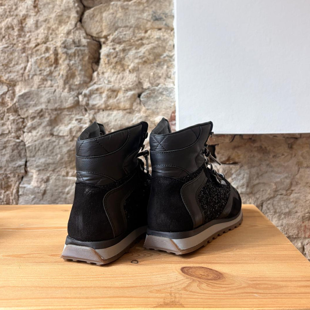 Basket montante CETTI Noir paillettes
