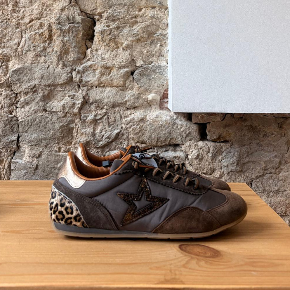Basket CETTI Cacao Léopard