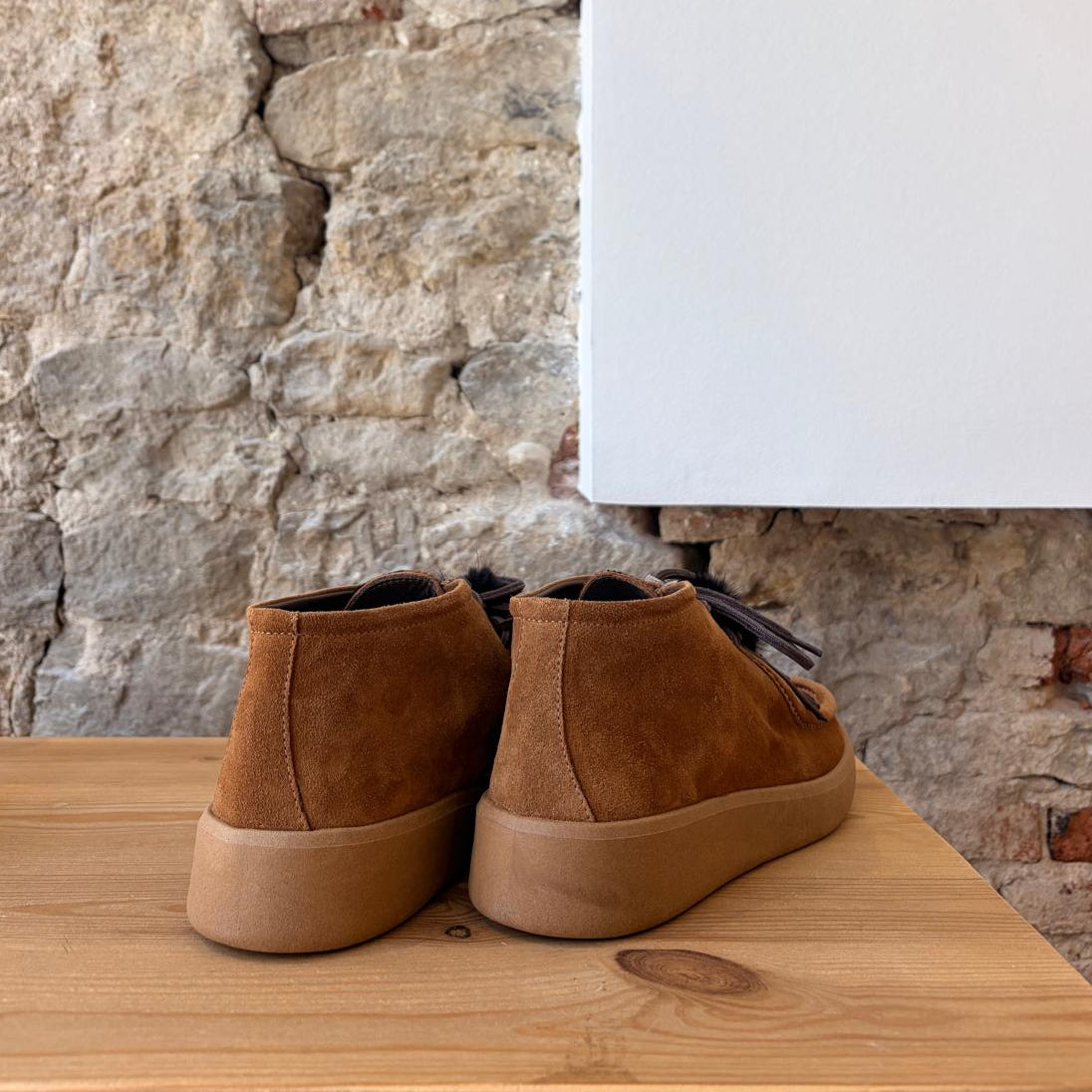 Bottine Mocassin Camel Léopard