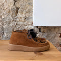 Bottine Mocassin Camel Léopard