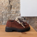 Mocassin à plateforme Marron