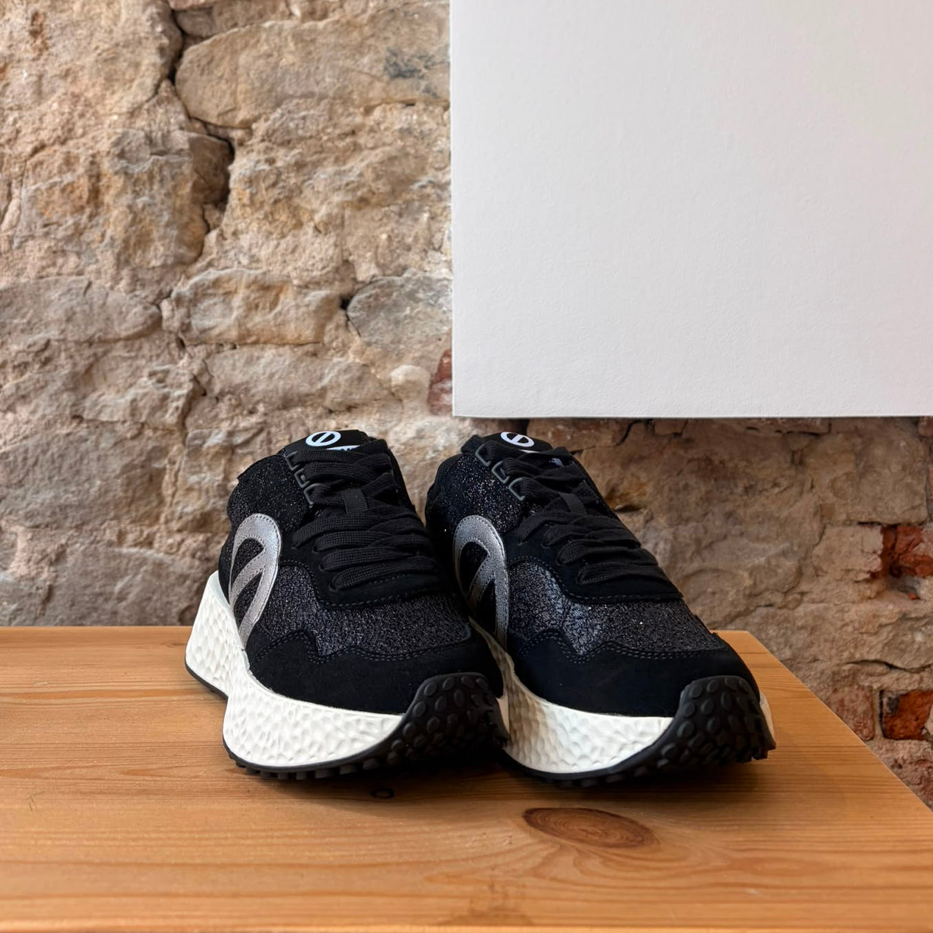 Basket plateforme Noir