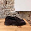 Mocassin en Daim Chocolat