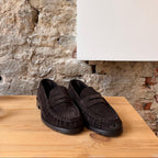 Mocassin en Daim Chocolat