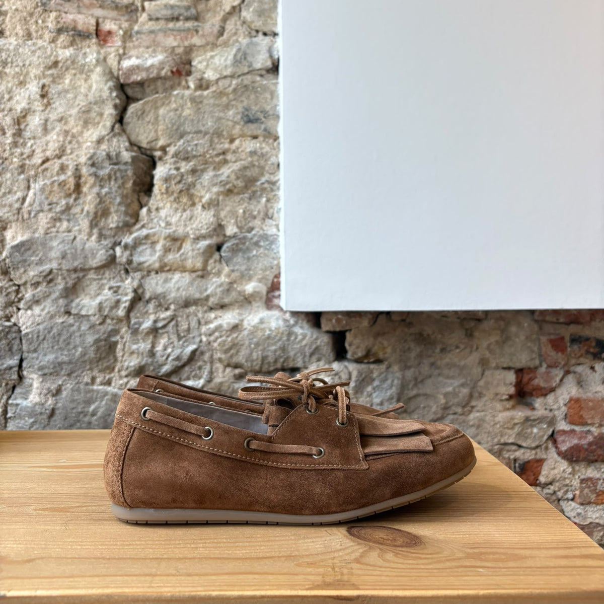 Mocassin bateau à frange
