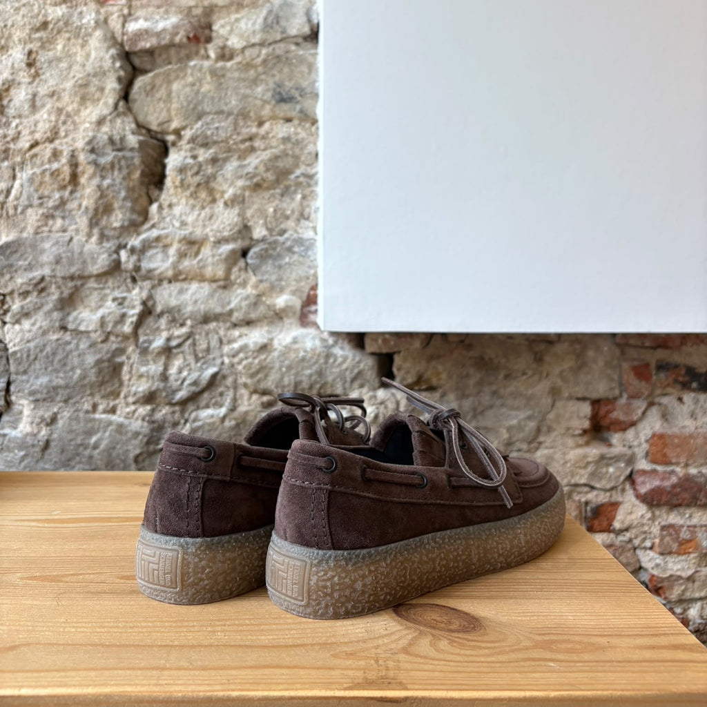 Mocassin bateau chocolat
