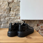 Mocassin noir vernis