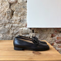 Mocassin noir à boucle