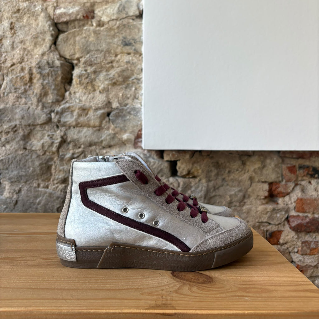 basket haute argentée
