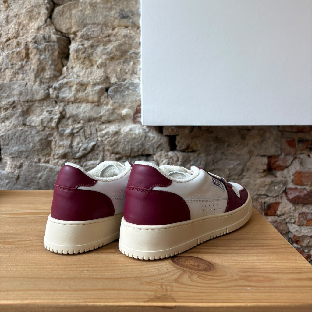 basket blanc & grenat