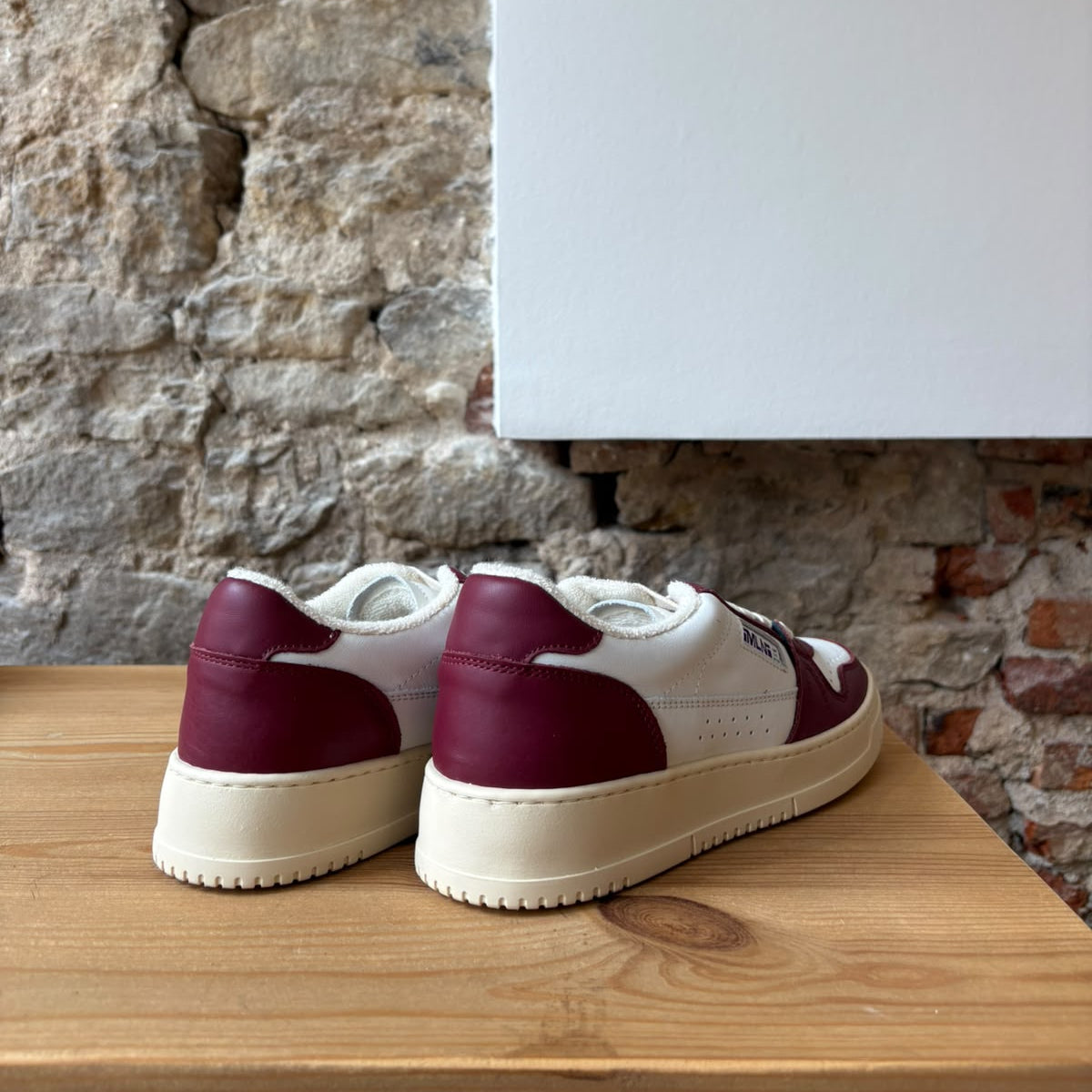 basket blanc & grenat