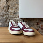 basket blanc & grenat