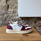 basket blanc & grenat