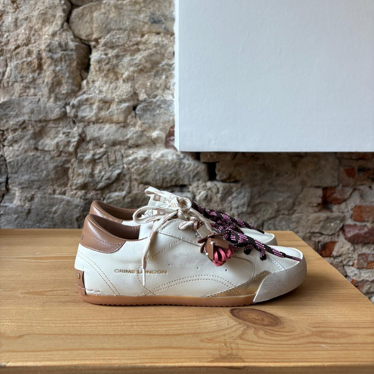 Basket beige & camel